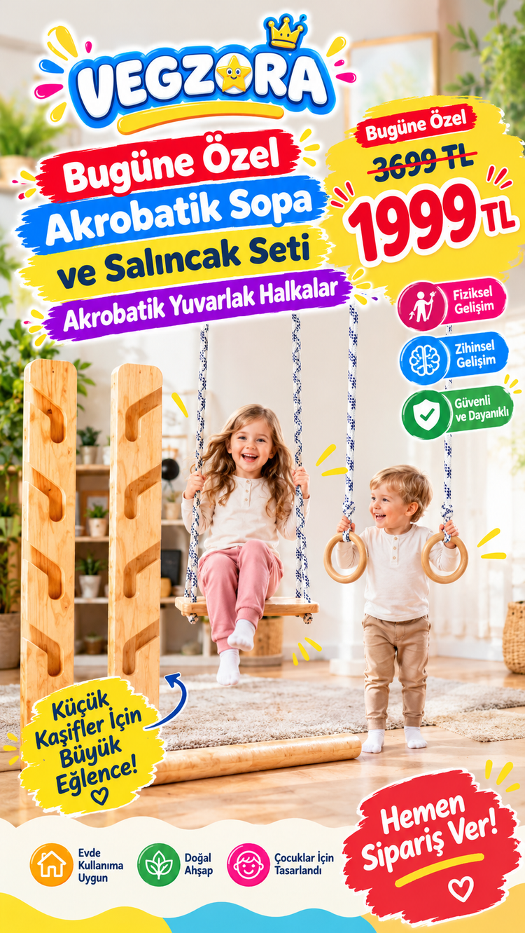 Vegzora™ Çocuk Aktivite Merkezi – Sertifikalı